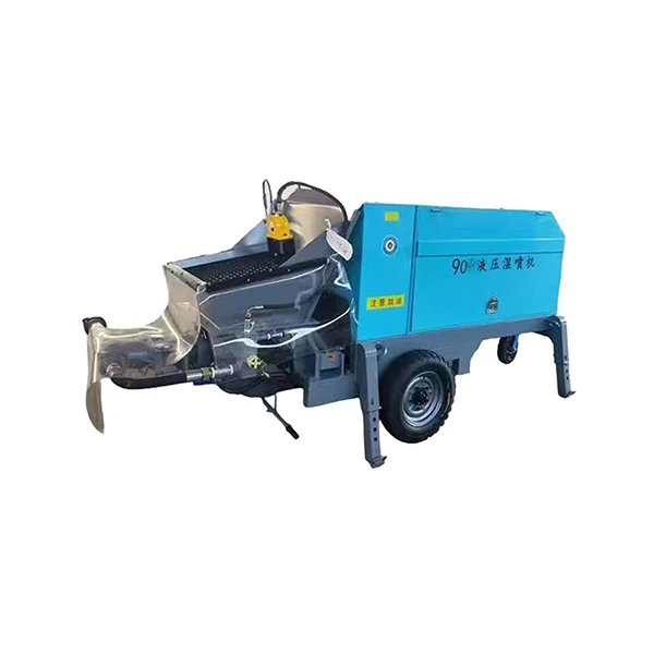 Hydraulisk våtsprutmaskin